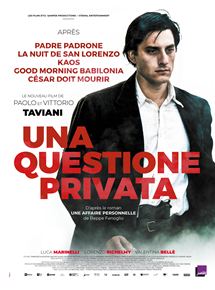 Filmplakat Eine private Angelegenheit - Una questione privata - ital. OmU